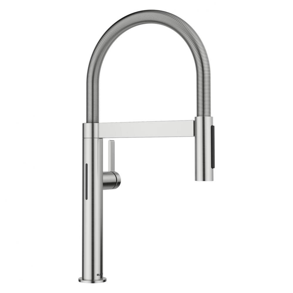 Culina II Mini Sensor Pull-Down Dual-Spray Kitchen Faucet - PVD Steel