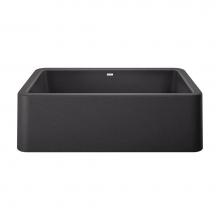 Blanco 401895 - Ikon SILGRANIT 33'' Single Bowl Apron-Front Farmhouse Sink - Anthracite