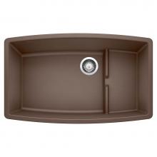 Blanco 440063 - Performa Cascade SILGRANIT 32'' Single Bowl Undermount Kitchen Sink with Colander - Cafe