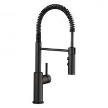 Blanco 443032 - Catris Semi-Pro Pull-Down Dual-Spray Kitchen Faucet - Matte Black