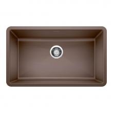 Blanco 440147 - Precis SILGRANIT 32'' Super Single Undermount Kitchen Sink - Cafe