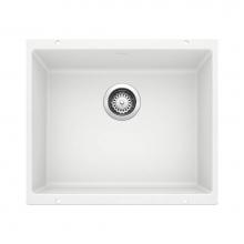 Blanco 513426 - Precis SILGRANIT 21'' Single Bowl Undermount Kitchen Sink - White