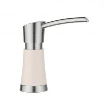 Blanco 443037 - Artona Soap Dispenser - PVD Steel/Soft White