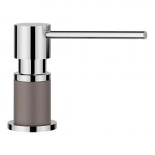 Blanco 443044 - Lato Soap Dispenser - Chrome/Volcano Gray