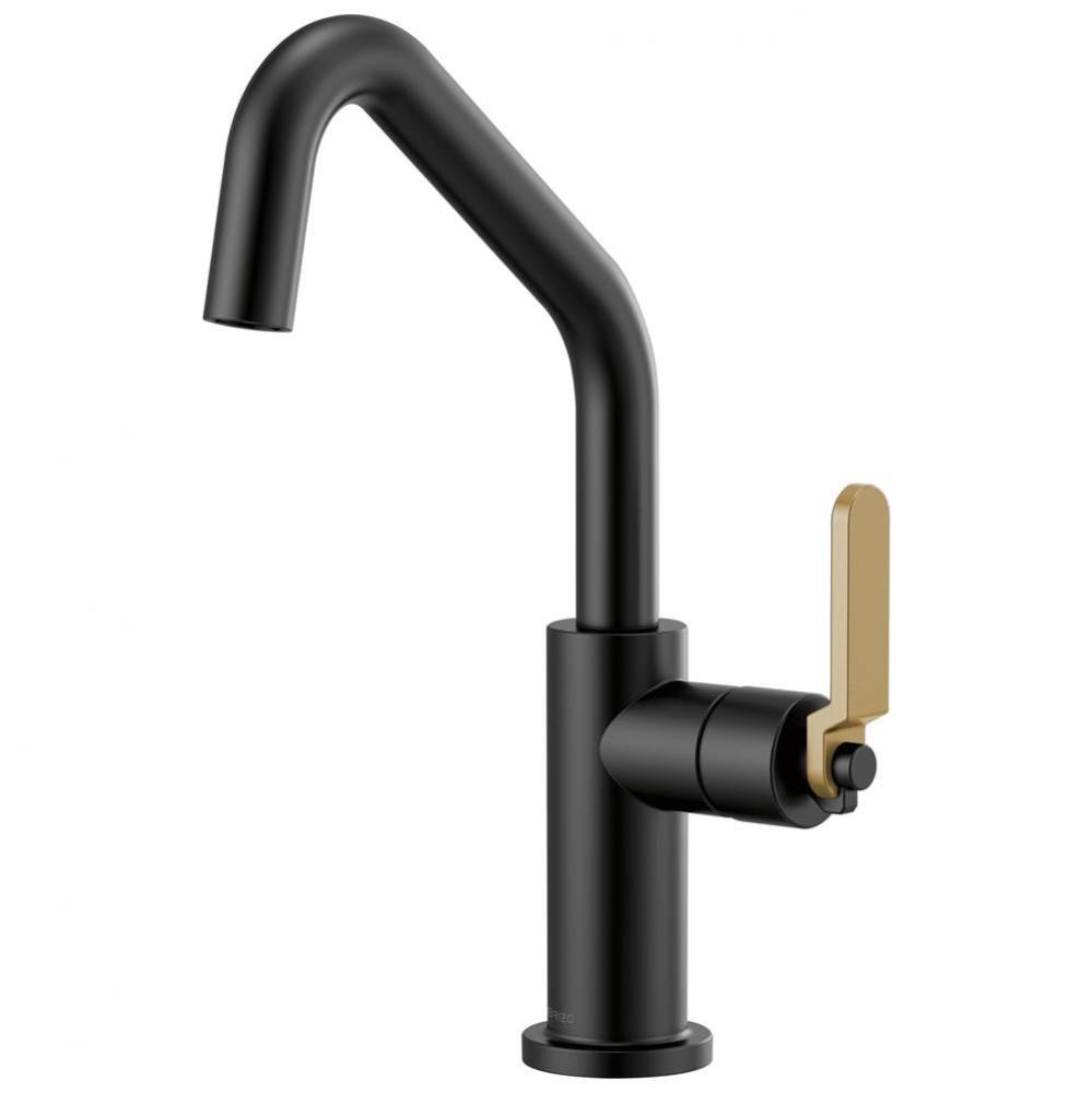 Litze&#xae; Bar Faucet with Angled Spout and Industrial Handle Kit