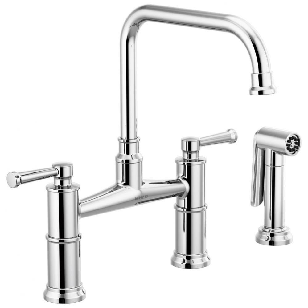 Artesso&#xae; Bridge Faucet with Side Sprayer