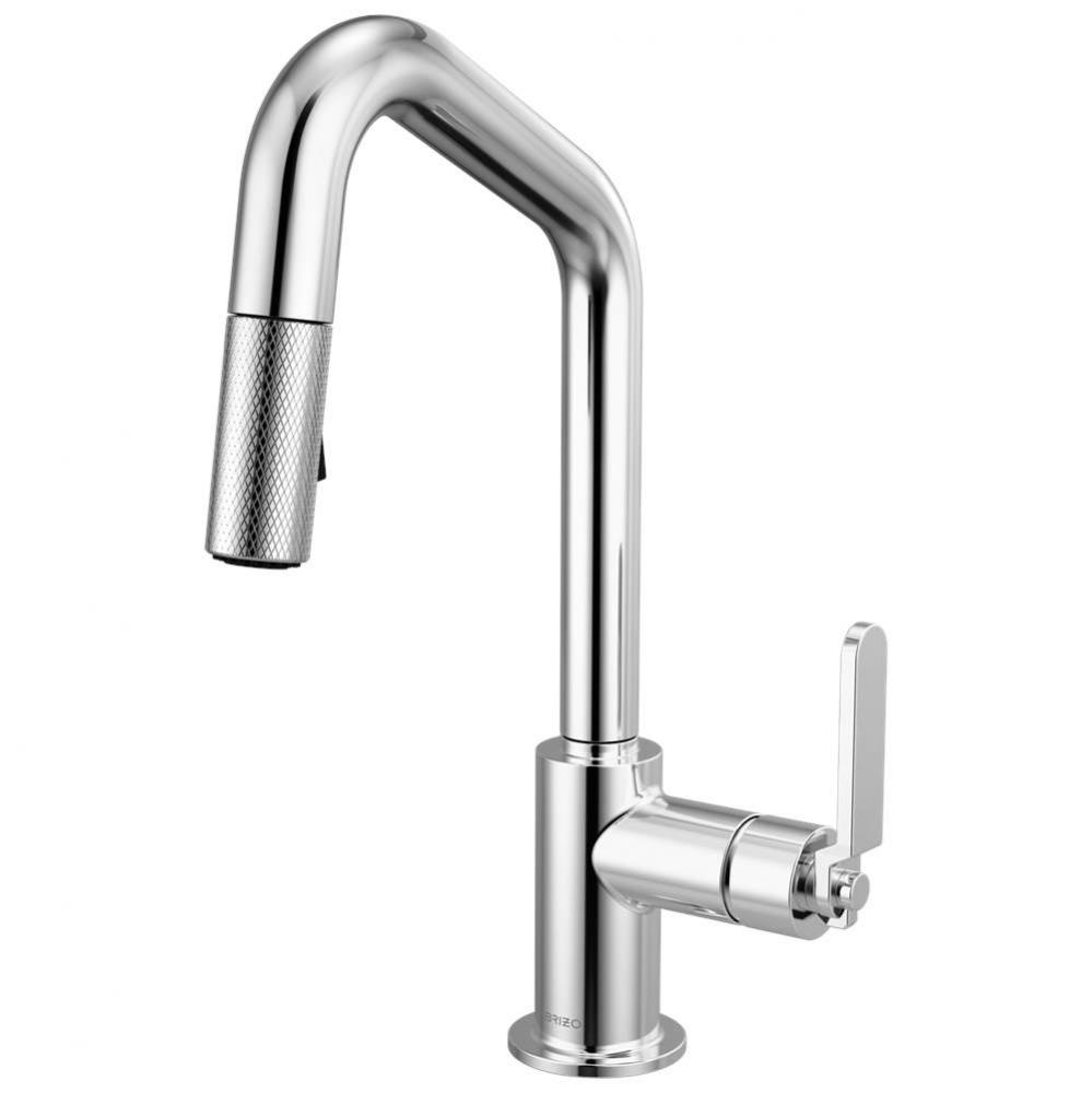 Litze&#xae; Pull-Down Prep Faucet with Angle Spout - Industrial Handle