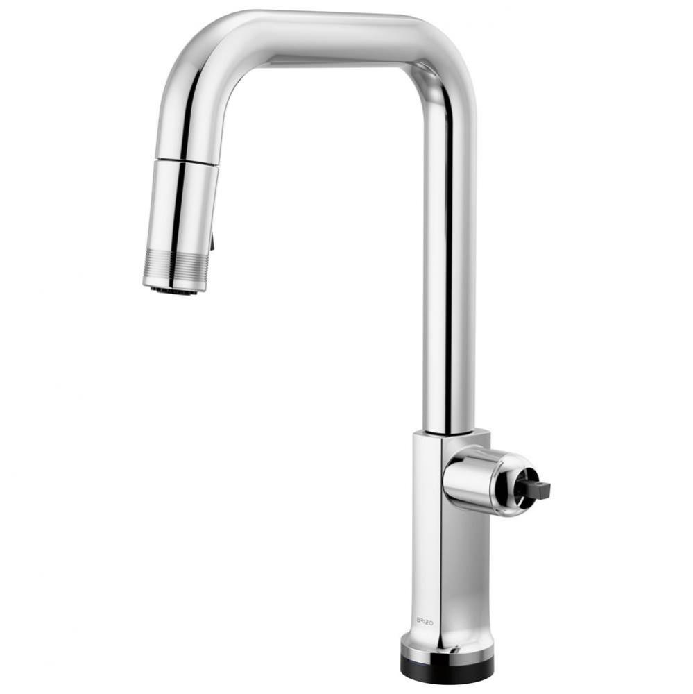 Kintsu&#xae; SmartTouch&#xae; Pull-Down Faucet with Square Spout - Less Handle