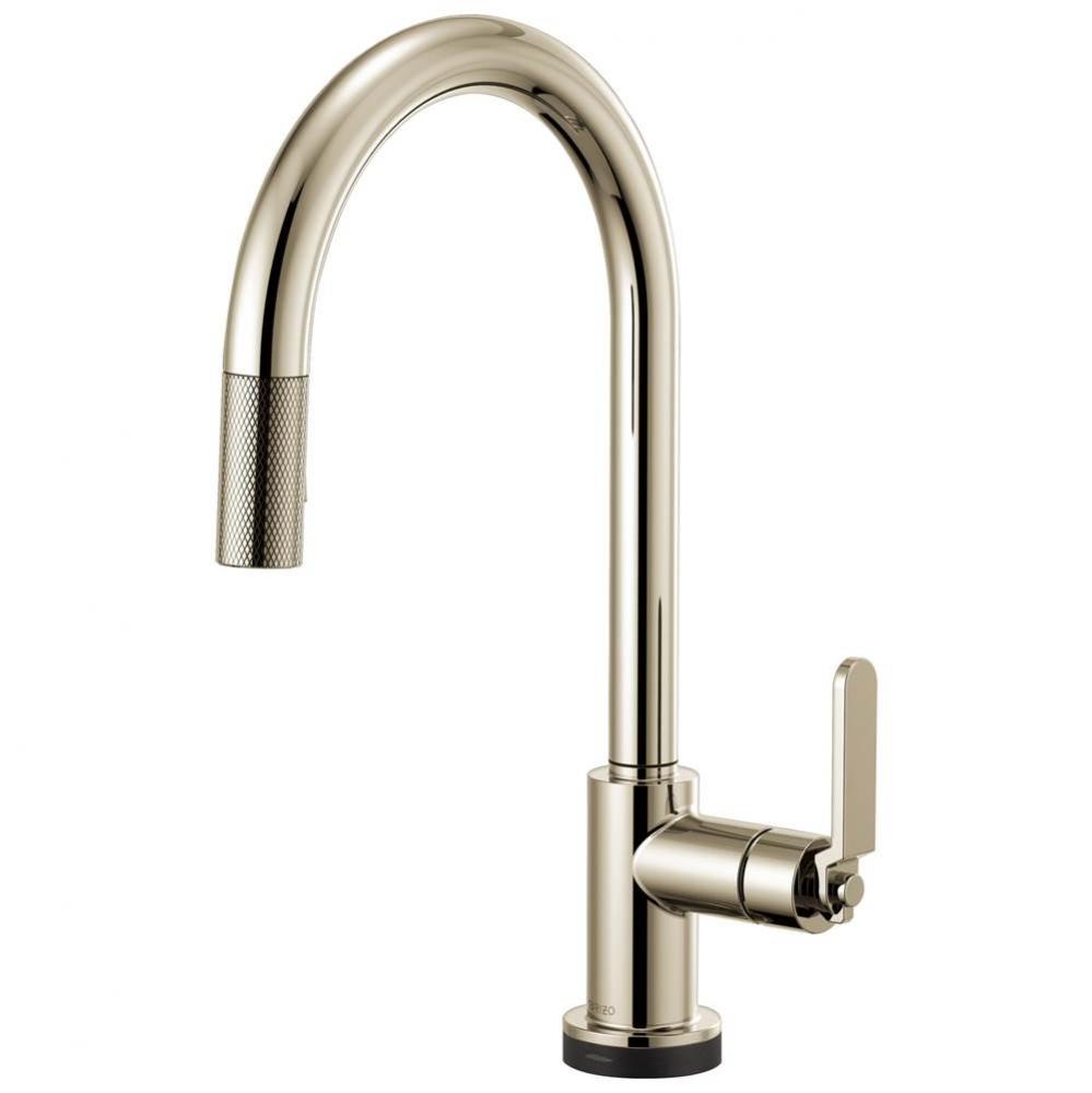 Litze&#xae; SmartTouch&#xae; Pull-Down Kitchen Faucet with Arc Spout and Industrial Handle