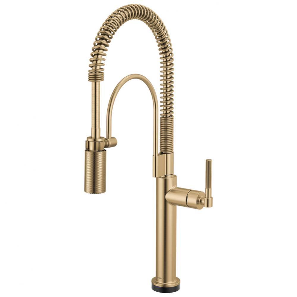 Litze&#xae; SmartTouch Semi-Professional Kitchen Faucet - Knurled Handle