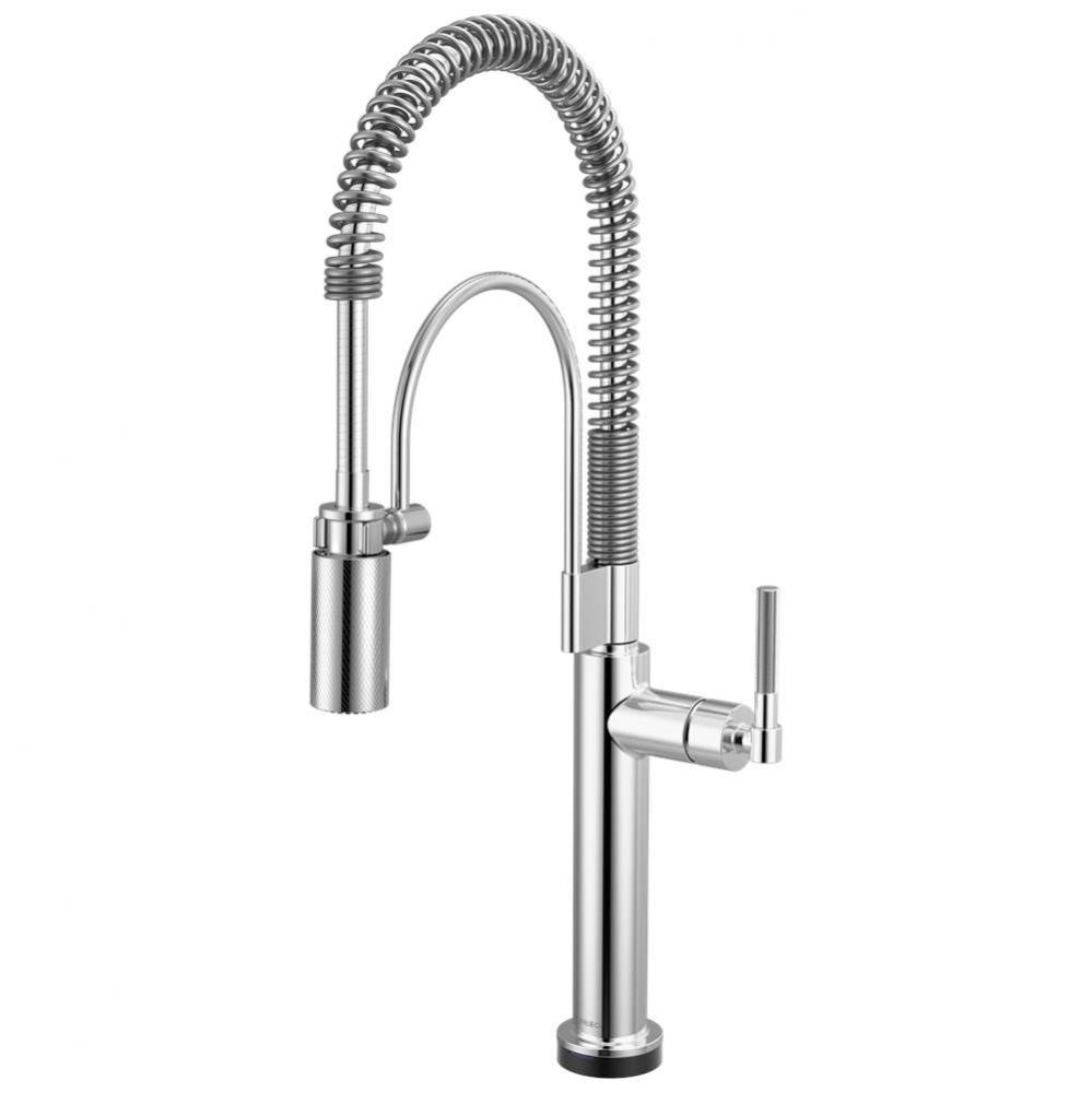 Litze&#xae; SmartTouch Semi-Professional Kitchen Faucet - Knurled Handle