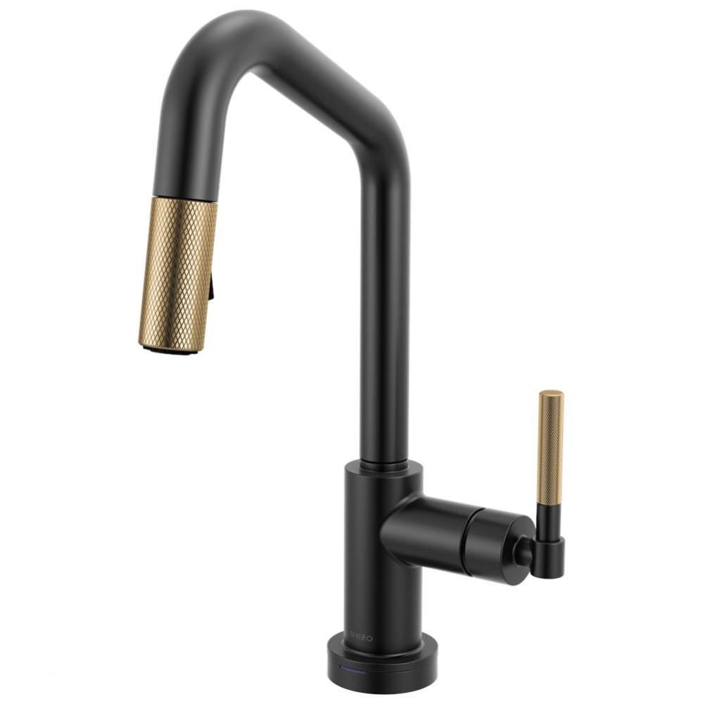 Litze&#xae; Smarttouch Pull-Down Prep Faucet with Angle Spout - Knurled Handle