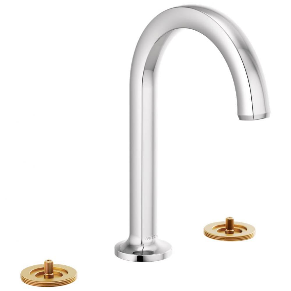 Kintsu&#xae; Widespread Lavatory Faucet with Arc Spout - Less Handles 1.2 GPM