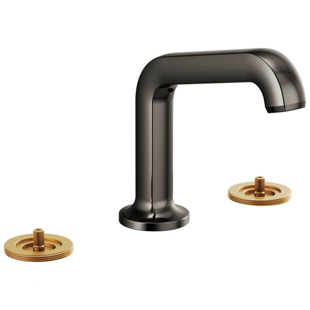 Kintsu&#xae; Widespread Lavatory Faucet with Angled Spout - Less Handles 1.2 GPM