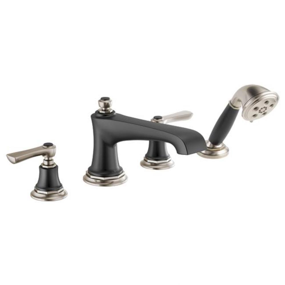 Rook&#xae; Roman Tub Faucet with Handshower - Less Handles