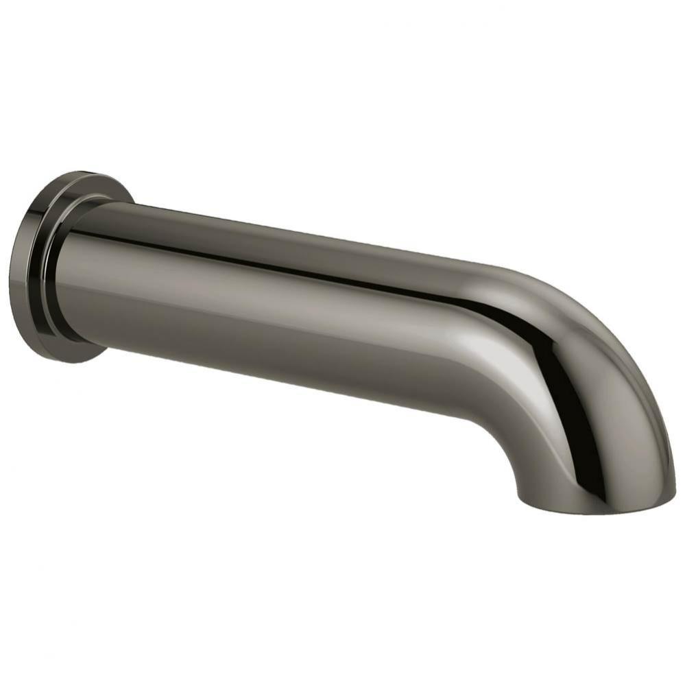 Universal Showering Linear Round Non-Diverter Tub Spout