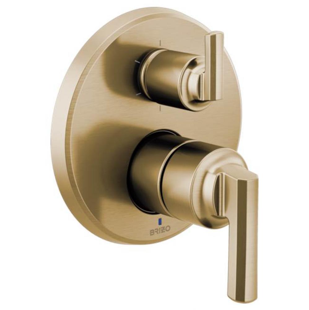 Levoir™ Pressure Balance Valve With Integrated 6-Function Diverter Trim - Less Handles