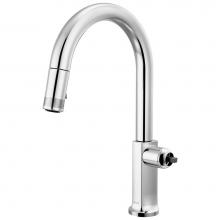 Brizo 63006LF-PCLHP-L - Kintsu® Pull-Down Faucet with Arc Spout - Less Handle