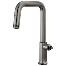 Brizo 63007LF-BNXLHP-L - Kintsu® Pull-Down Faucet with Square Spout - Less Handle