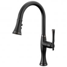 Brizo 63058LF-BLBNX - The Tulham™ Kitchen Collection by Brizo® Pull-Down Kitchen Faucet