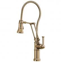 Brizo 63125LF-GL - Artesso® Articulating Faucet With Finished Hose