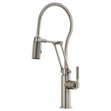 Brizo 63143LF-SS - Litze® Articulating Faucet With Finished Hose