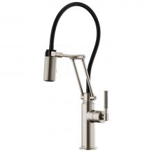 Brizo 63243LF-SS - Litze® Articulating Faucet with Knurled Handle