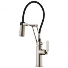 Brizo 63244LF-SS - Litze® Articulating Faucet with Industrial Handle