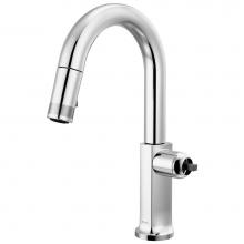 Brizo 63906LF-PCLHP-L - Kintsu® Pull-Down Prep Faucet with Arc Spout - Less Handle