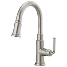 Brizo 63974LF-SS - Rook® Pull-Down Prep Faucet