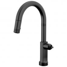 Brizo 64006LF-BLLHP - Kintsu® SmartTouch® Pull-Down Faucet with Arc Spout - Less Handle