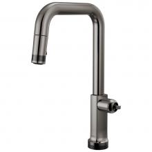 Brizo 64007LF-BNXLHP-L - Kintsu® SmartTouch® Pull-Down Faucet with Square Spout - Less Handle