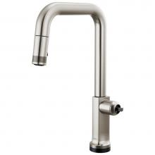 Brizo 64007LF-SSLHP-L - Kintsu® SmartTouch® Pull-Down Faucet with Square Spout - Less Handle