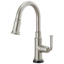 Brizo 64974LF-SS - Rook® SmartTouch® Pull-Down Prep Kitchen Faucet