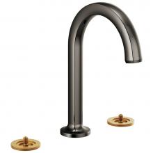Brizo 65306LF-BNXLHP - Kintsu® Widespread Lavatory Faucet with Arc Spout - Less Handles 1.5 GPM