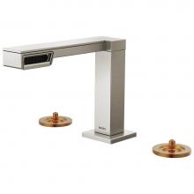 Brizo 65322LF-NKLHP - Frank Lloyd Wright® Widespread Lavatory Faucet - Less Handles