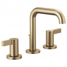 Brizo 65335LF-GLLHP - Litze: Widespread Lavatory Faucet - Less Handles