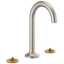 Brizo 65375LF-BNLHP - Odin® Widespread Lavatory Faucet - Less Handles