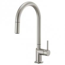 Brizo 63075LF-SSLHP - Odin® Pull-Down Faucet with Arc Spout - Less Handle