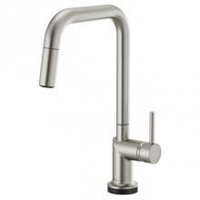 Brizo 64065LF-SSLHP - Odin® SmartTouch® Pull-Down Kitchen Faucet with Square Spout - Less Handle