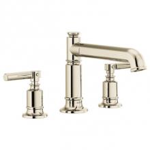 Brizo T67376-PNLHP - Invari® Roman Tub Faucet - Less Handles