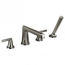 Brizo T67498-BNXLHP - Levoir™ Roman Tub Faucet With Handshower - Less Handles