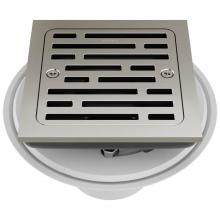 Brizo BT062415-BN - Other 4'' Tile-In Square Shower Drain