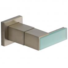 Brizo HL5881-BN - Siderna® Wall Mount Lavatory Green Glass Lever Handle Kit