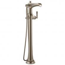 Brizo T70161-NK - Rook® Freestanding Floor Mount Tub Filler