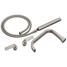 Brizo T70367-NK - Allaria™ Two-Handle Tub Filler Trim Kit with Twist Lever Handles