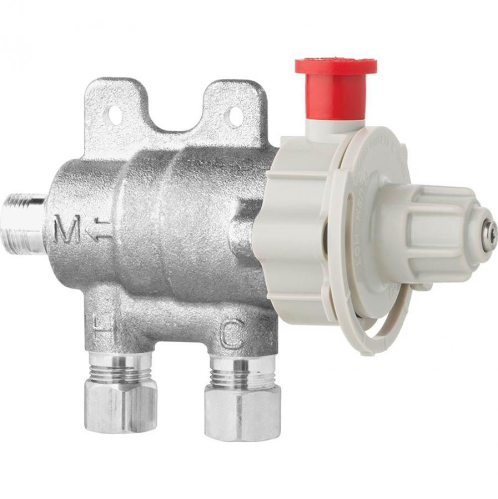 Thermostatic Mixing Valve, Flush MODE