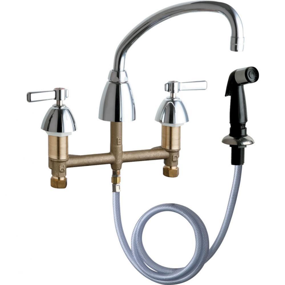 KITCHEN SINK FAUCET W/SPRAY