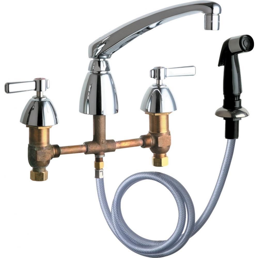 KITCHEN SINK FAUCET W/SPRAY