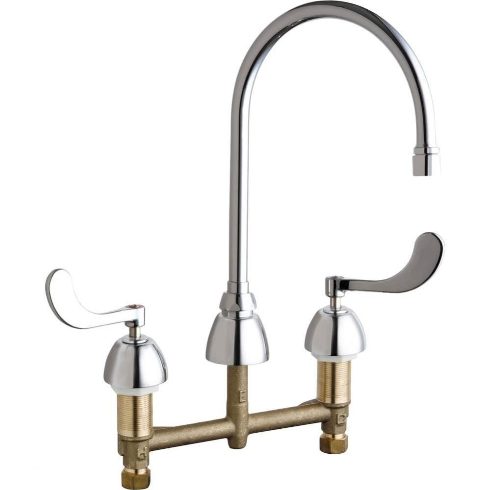 CONCEALED KITCHEN SINK FAUCET